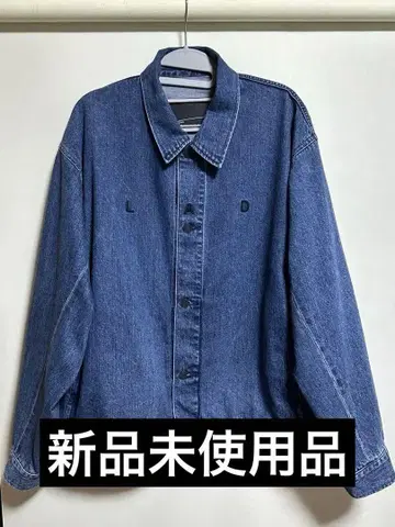 [신품] 레이디 뮤지션 12온스 데님 블라우스