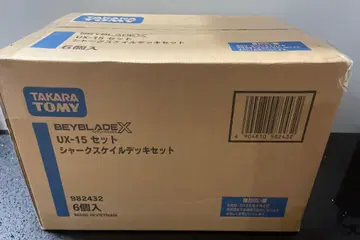 베이블레이드 X UX-15 샤크 스케일 데크 세트 박스 (6개입)