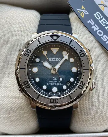 미사용 SaveTheOcean 참치 통조림 SEIKO 세이코 프로스펙스