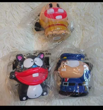 애니메이션 캐릭터 피규어 3체 세트