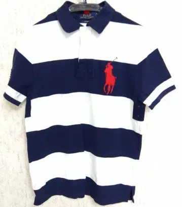 Ralph Lauren 빅 포니 피케 셔츠 S 네이비/화이트
