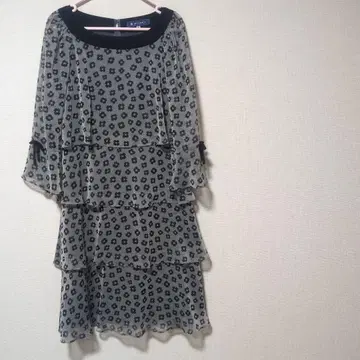 M'S GRACY 꽃무늬 롱 원피스 38