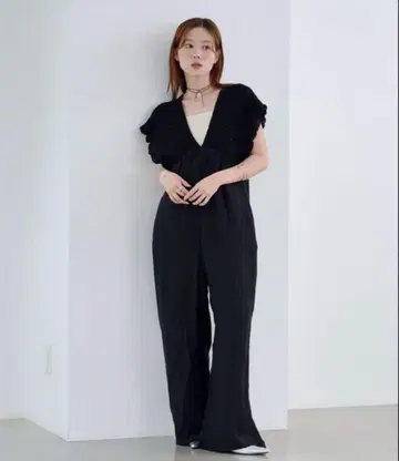 Kastane 개더 올인원 블랙 사이즈 1 살로펫