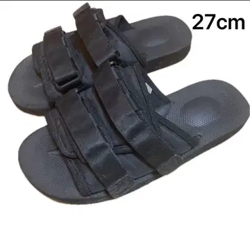 suicoke 샌들/27cm/BLK/스이코크