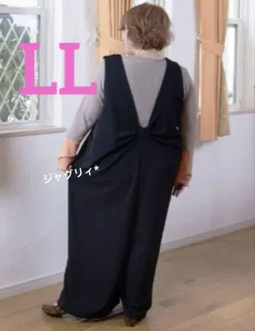 시마무라 케이코 살로펫 올인원 플러스사이즈 블랙 LL