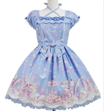 Angelic Pretty 밀키 플래닛 카샤 원피스
