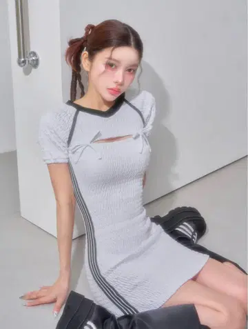다리치 리메이크 스토리 셔링 원피스 FL