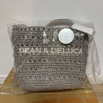 미개봉 새상품 DEAN & DELUCA 크로셰 바스켓 백 그레이 S