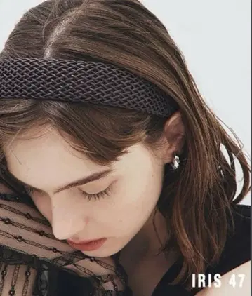 [IRIS 47] Jacqueline headband 블랙
