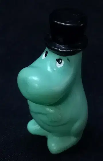 손가락 인형 무민 아빠 연두색 높이 60mm