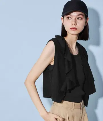 신품 CITEN 시텐 프릴 노스 블라우스