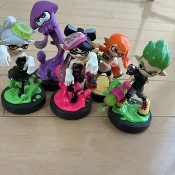 스플래툰 피규어 5종 세트