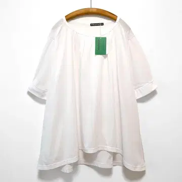 신품 FRAPBOIS 가자르 컷소 롤업 A라인 편안한 핏