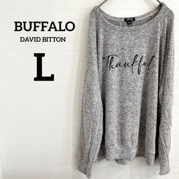 BUFFALO DAVID BITTON [L] 프린트 긴팔 상의