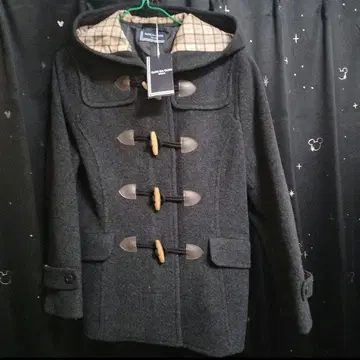 새상품 OLIVE des OLIVE school 더플 코트 *체크