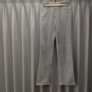 ZARA 라이트 그린 부츠컷 데님 팬츠 하이웨스트