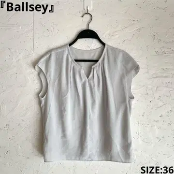 일본제 [Ballsey] 트리아세테이트 폴리에스테르 키넥 블라우스 36