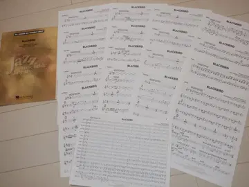 빅 밴드 악보 [ BLACKBIRD ] MIKE TOMARO