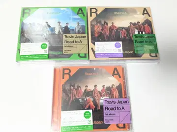 트래비스 재팬 Road to A 첫 번째 T/J/일반판 3종 세트