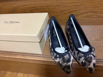 Le Talon 르탈론 발레 슈즈 레오파드 무늬