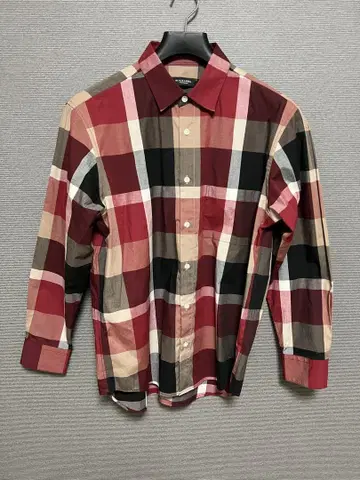BLACK LABEL CRESTBRIDGE 체크 무늬 긴팔 셔츠 L