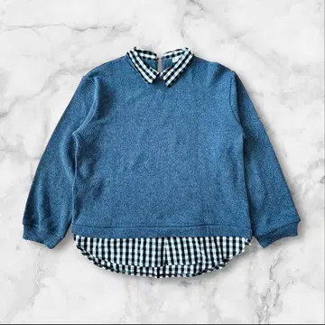 vintage Nouvelle vie 긴팔 상의 그레이