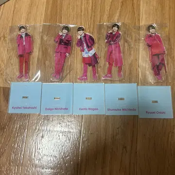 나니와단시 아크릴 스탠드 5인분