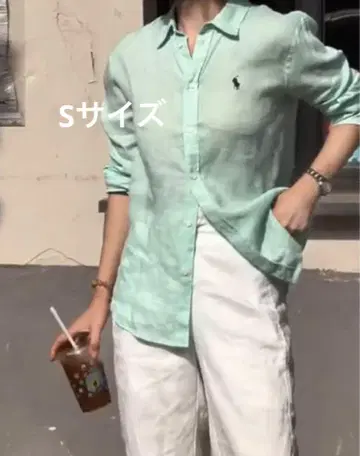 폴로 폴로 셔츠 블라우스 클래식 핏 리 셔츠 마