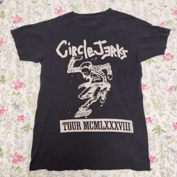 CIRCLE JERKS 티셔츠 블랙 S 하드코어