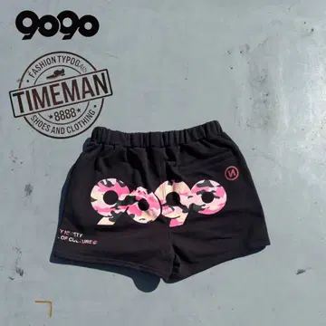 9090 블랙 쇼트 팬츠