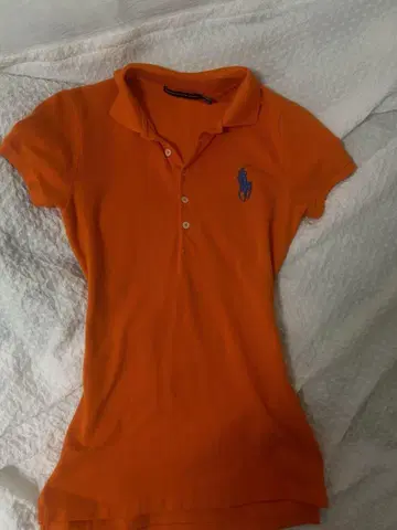 Ralph Lauren Sport 반팔 피케 셔츠 오렌지