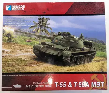 루비콘 모델스 1/56 T-55/T-55A (초기형) 주력 전차