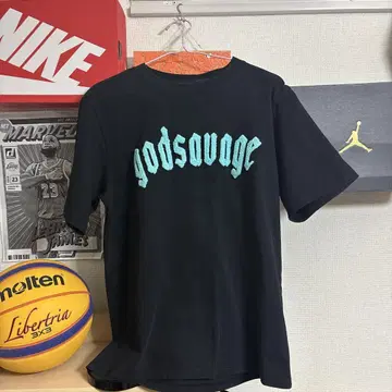 godsavage 블랙 티셔츠 M 사이즈