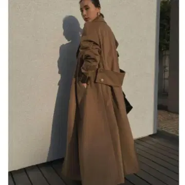 AMERIVINTAGE CHARME 플레어 롱 코트