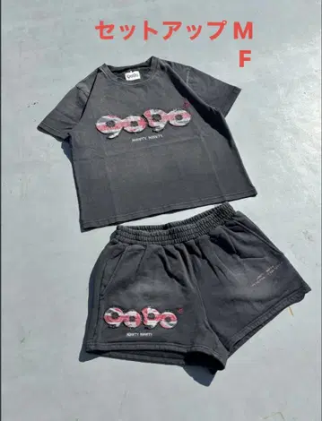 90 OG LoGo British Micro Shorts x Tee M