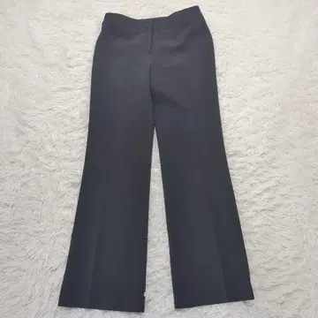 온워드 카시야마 ICB 팬츠 블랙 센터 크리즈 포멀