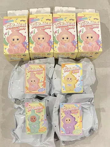popmart 텔레토비즈 파스텔 컬러 4세트