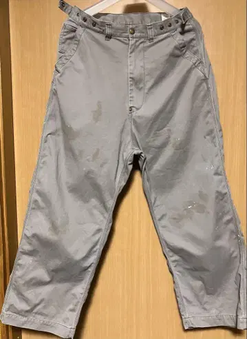 ORDINARY FITS 벨 팬츠/GRY/28인치