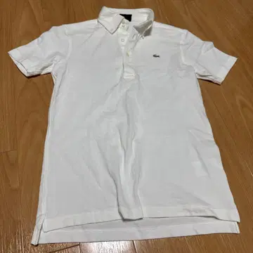 Lacoste 화이트 피케 셔츠