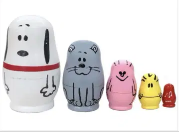 PEANUTS(SNOOPY) 마트료시카 5체 세트