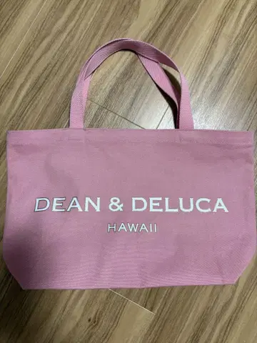 DEAN & DELUCA 하와이 한정 로얄 핑크 캠퍼스 토트