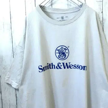 Smith&Wesson 기업 로고 빅 사이즈 티셔츠 2XL 구제 의류