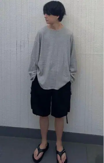 LIDNM 실크 블렌드 와플 LS-T M 사이즈