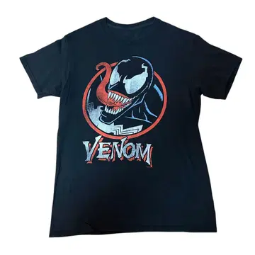 MARVEL 마블 스튜디오 베놈 VENOM 티셔츠 검정 M 사이즈