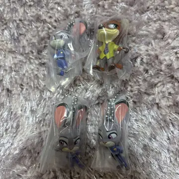 디즈니 가챠 친한 친구 쌍 스윙 닉과 주디