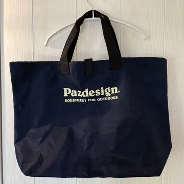 Pazdesign 낚시용 아웃도어 에코백 네이비