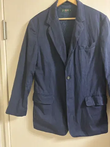 J.CREW 네이비 테일러드 재킷 38R