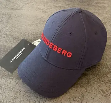 미사용 새상품 J.LINDEBERG 제이 린드버그 Harry 자수 캡