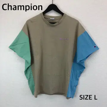 새상품급 챔피온 Champion 컬러 블록 T셔츠 L