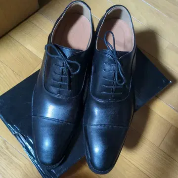 검정 가죽 드레스 슈즈 레이스업